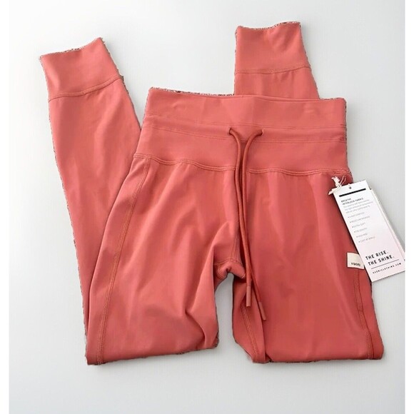 Vuori Women’s Daily Leggings Cinnamon Orange High Waist Athleisure Sz XS New